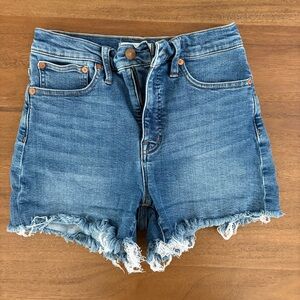 Women's Blue Denim Shorts